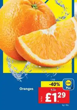 Lidl Oranges offer