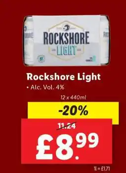 Lidl Rockshore Light offer