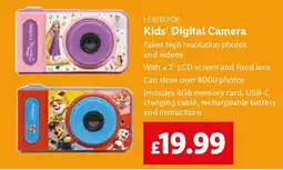 Lidl LEXIBOOK Kids' Digital Camera offer