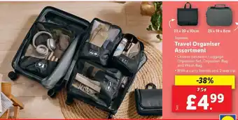 Lidl Travel Organiser Assortment offer