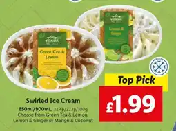 Lidl Swirled Ice Cream offer