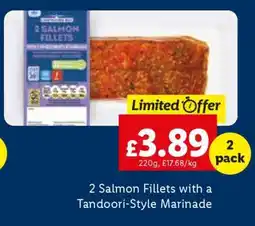 Lidl 2 Salmon Fillets offer