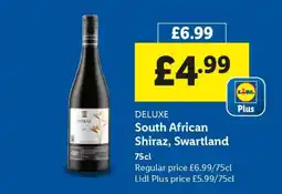 Lidl DELUXE South African Shiraz, Swartland offer