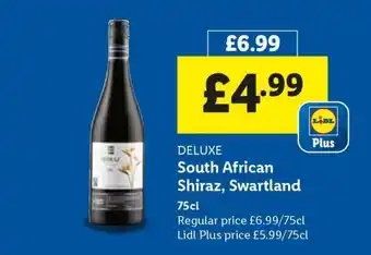 Lidl DELUXE South African Shiraz, Swartland offer