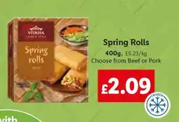 Lidl Spring Rolls offer