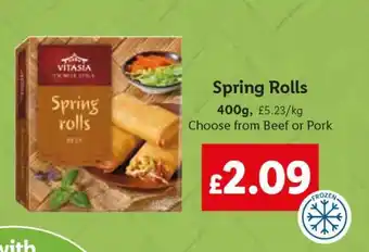 Lidl Spring Rolls offer