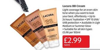 Aldi Lacura BB Cream offer