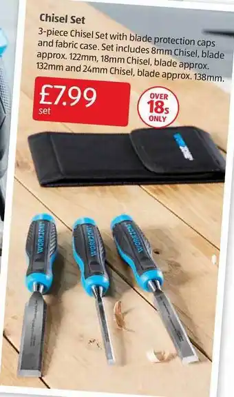 Aldi Chisel Set offer