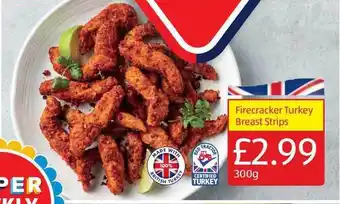 Aldi Firecracker Turkey Breast Strips offer