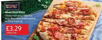 Aldi Wood Fired Pizza offer