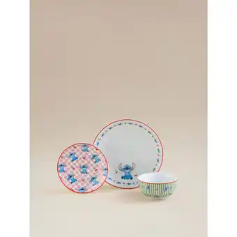 Asda Disney Disney Stitch Pink Dinner Set 12 Piece offer