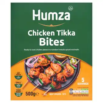 Asda Humza Chicken Tikka Bites 500g offer