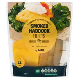Asda ASDA Smoked Haddock Fillets 320g offer