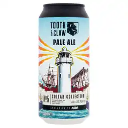 Asda ASDA Tooth & Claw Pale Ale Collab Collection 440ml offer