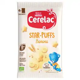 Asda Cerelac Banana Star-Puffs 8+ Months 4 x 7g (28g) offer