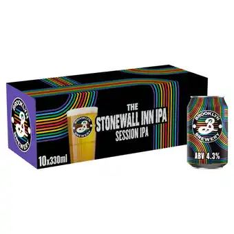 Asda Brooklyn Brewery The Stonewall Inn IPA Session IPA 10 x 330ml offer