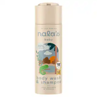 Asda Nala's Baby Body Wash & Shampoo with Oats, Camomile & Hibiscus 200ml offer