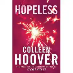 Asda Paperback Hopeless by Colleen Hoover offer