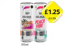 Londis Celsius Sunset Vibe, Peach Vibe offer