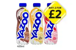 Londis Yazoo Chocolate, Banana, Strawberry offer