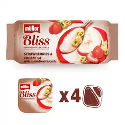 Morrisons Muller Bliss Whipped Strawberry Cream offer