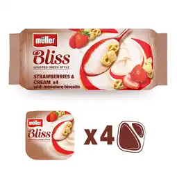 Morrisons Muller Bliss Whipped Strawberry Cream offer