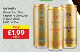 Aldi Au Vodka offer