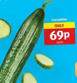 Aldi Cucumber offer