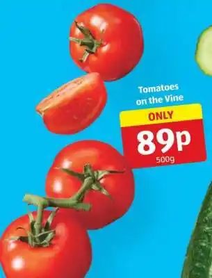 Aldi Tomatoes on the Vine offer