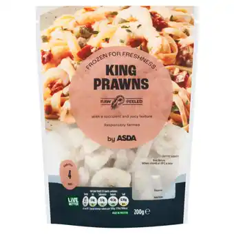 Asda ASDA Raw King Prawns 200g offer