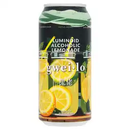 Asda Gweilo Luminoid Alcoholic Lemonade 440ml offer