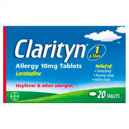Asda Clarityn Allergy 10mg Tablets 20 Tablets offer