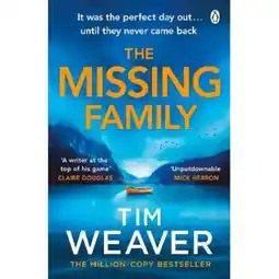Asda Paperback The Missing Family by Tim Weaver offer