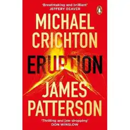 Asda Paperback Eruption by James Patterson offer
