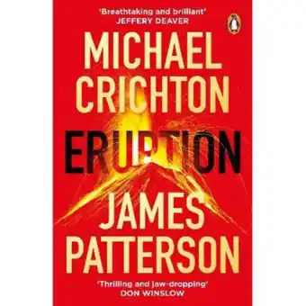 Asda Paperback Eruption by James Patterson offer