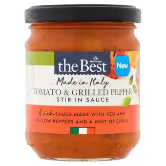 Morrisons Morrisons The Best Tomato & Grilled Pepper Sauce 190g offer
