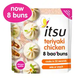 Asda Itsu 8 Teriyaki Chicken Bao 'Buns 256g offer