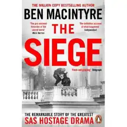 Asda Paperback The Siege by Ben Macintyre offer