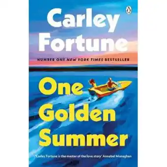 Asda Paperback One Golden Summer by Carley Fortune offer