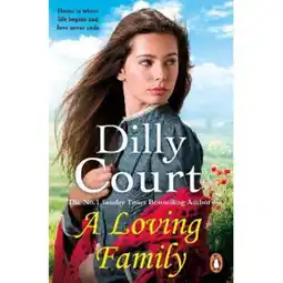 Asda Paperback A Loving Family by Dilly Court offer