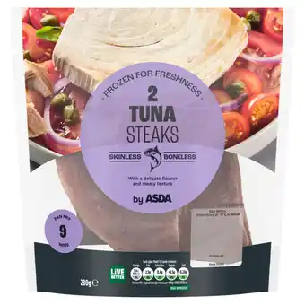 Asda ASDA 2 Tuna Steaks 280g offer