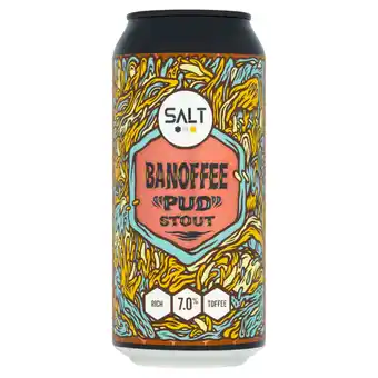 Asda Salt Banoffee Pud Stout 440ml offer