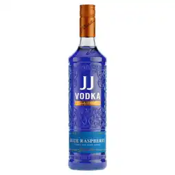 Asda JJ Blue Raspberry Vodka Mix Spirit Drink 70cl offer