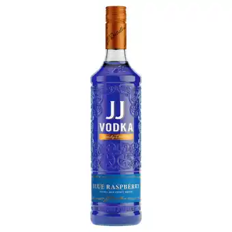 Asda JJ Blue Raspberry Vodka Mix Spirit Drink 70cl offer