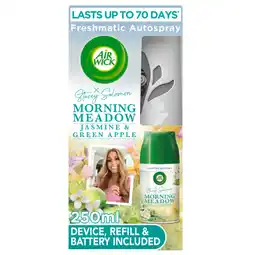 Asda Air Wick Morning Meadow Freshmatic Autospray Kit 250ml offer