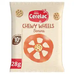 Asda Cerelac Banana Chewy Wheels 28g offer