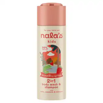 Asda Nala's Kids Strawberry Springs 2 in 1 Body Wash & Shampoo 200ml offer