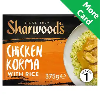Morrisons Sharwood's Chicken Korma with Rice offer