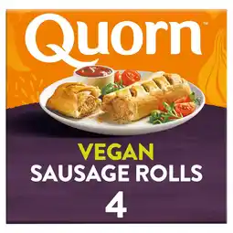 Morrisons Quorn 4 Vegan Sausage Rolls offer