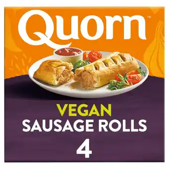 Morrisons Quorn 4 Vegan Sausage Rolls offer
